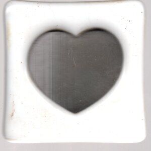 Vintage Heart Shaped Picture Frame